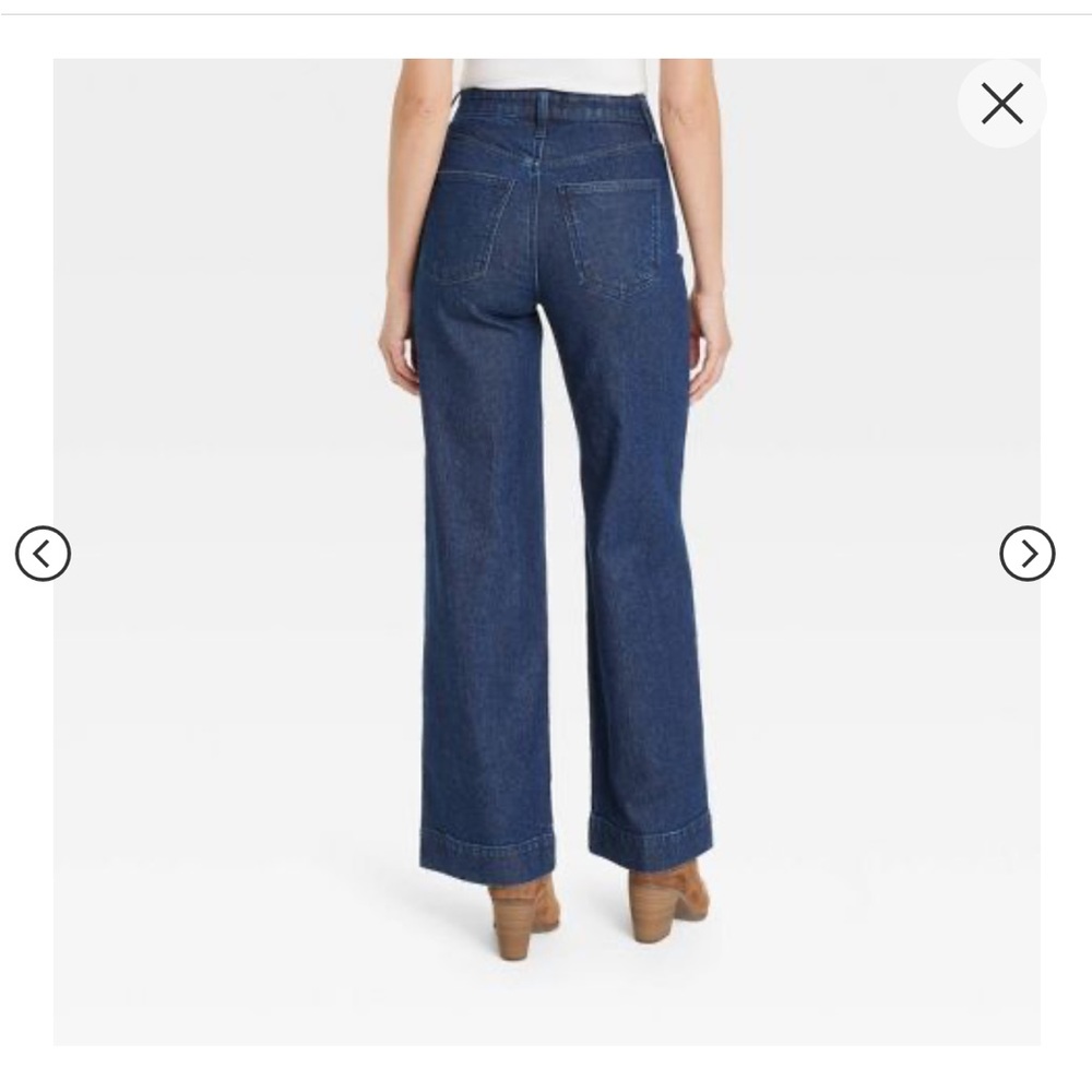 High-Rise Wide Leg Jeans - Universal Thread™ Size 4S